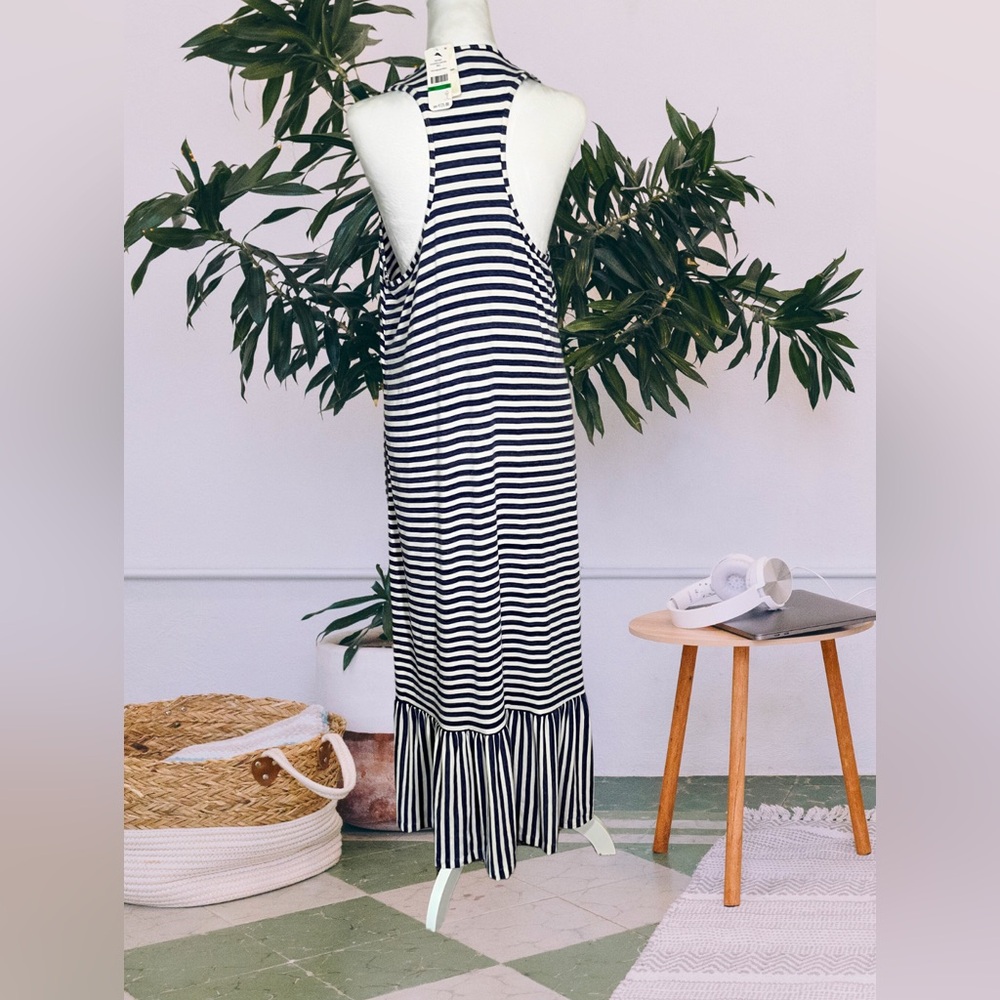 ⚓️NWT⚓️ Tommy Bahama Striped Maxi Dress - Picture 3 of 4